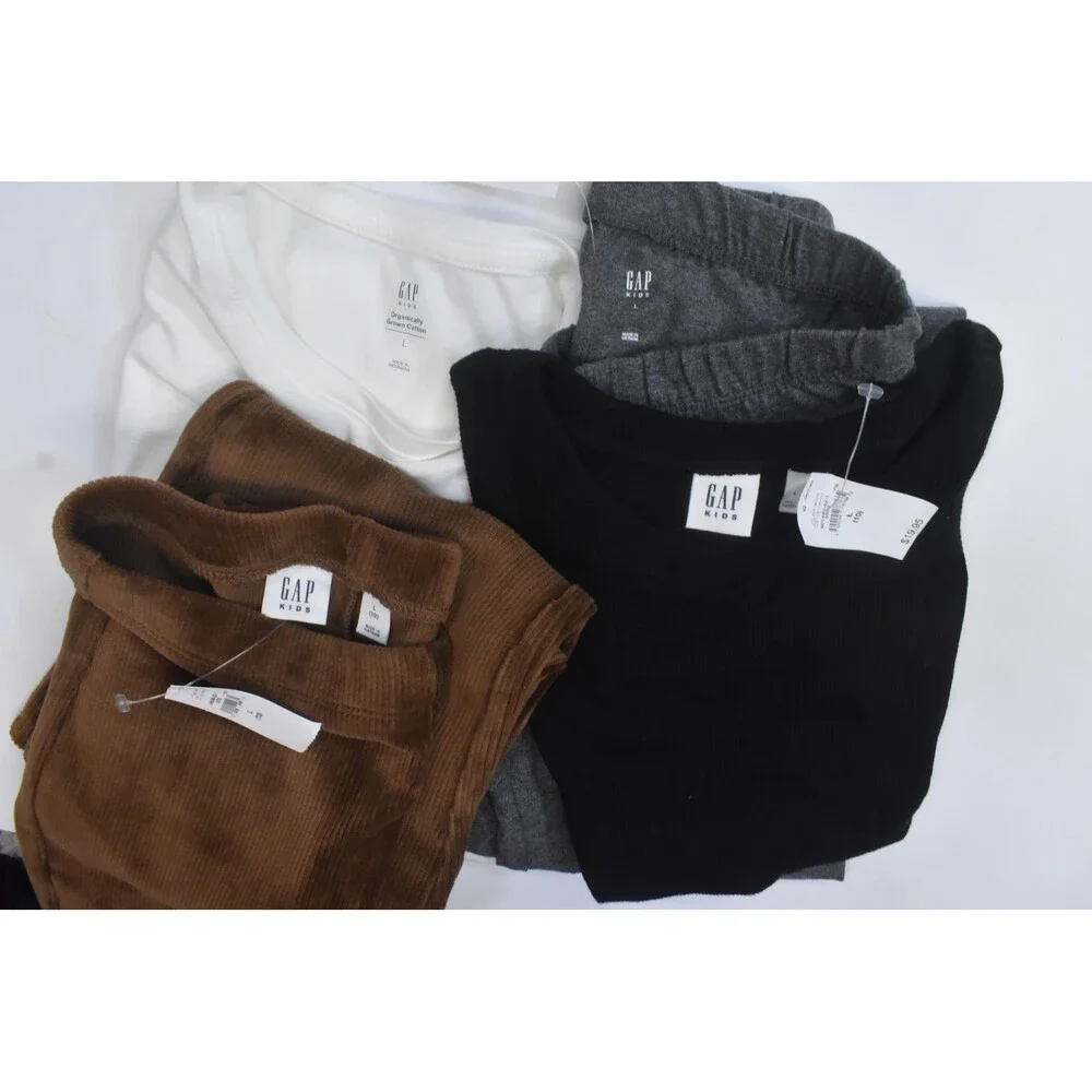 Gap Kids Bulk Lot Of 10 Girls Size Large 10 Mixed Season Tops Bottoms Dresses